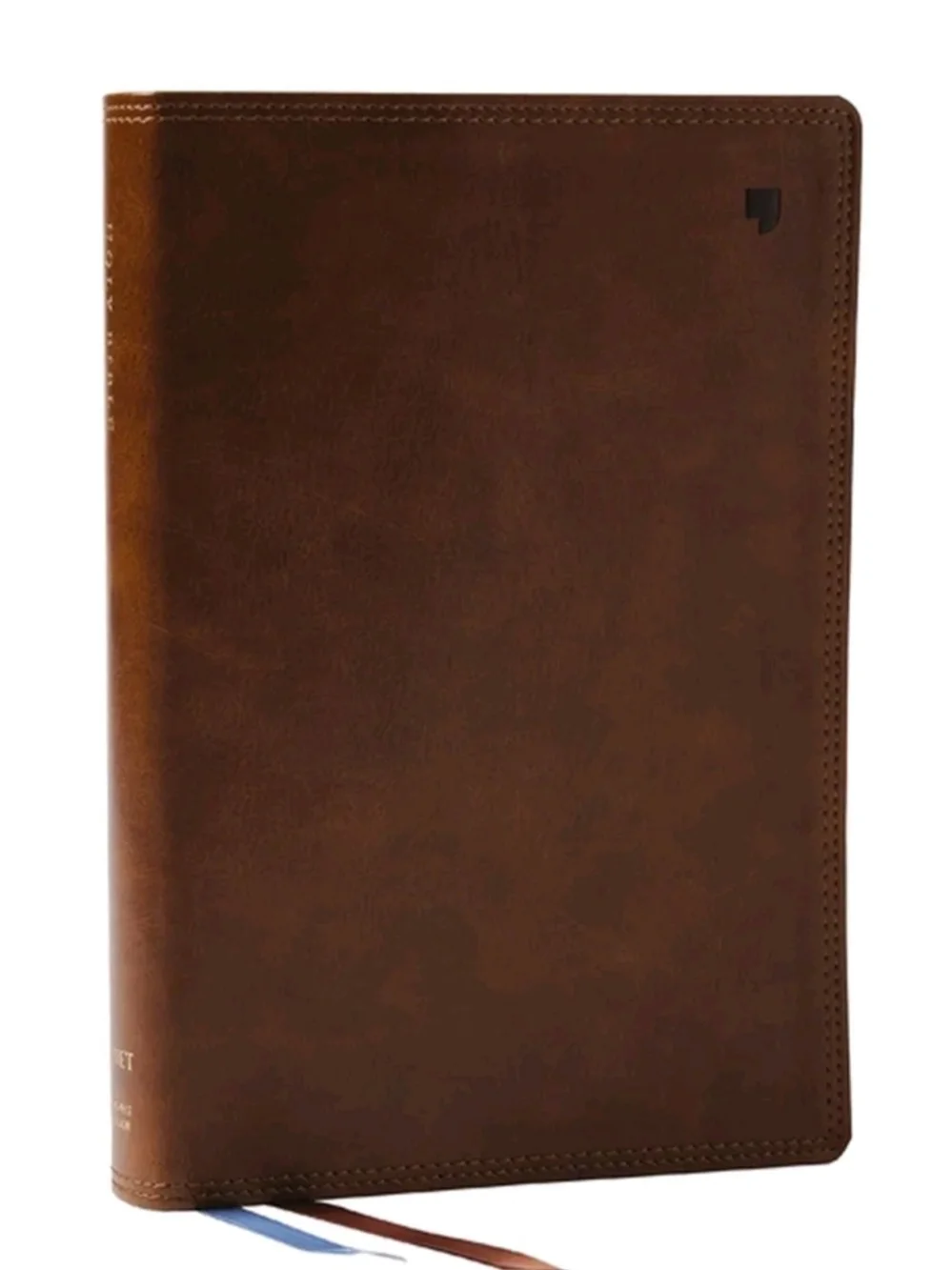 NET Bible Brown Thinline Learhersoft